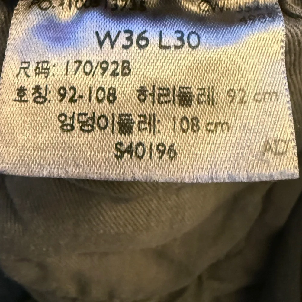 Levi’s 501 Original Fit Straight Leg Jeans Gray Blue 36x30